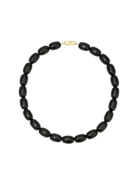 Clementine Necklace in Black