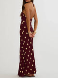 Xandra Dress in Butter Blossom Polka Dot