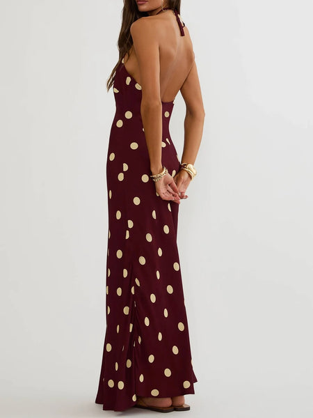 Xandra Dress in Butter Blossom Polka Dot