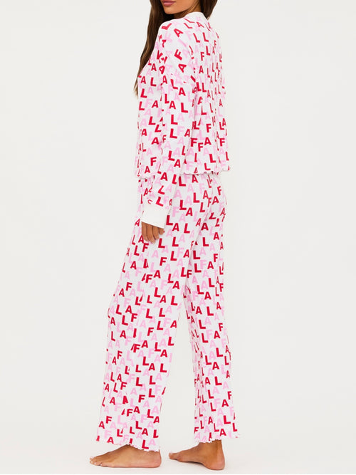 Pacific Long Sleep Set in Falala Cheer