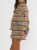 Vespera Top in Paradise Stripe