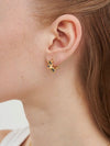 Larkspur Huggie Earrings