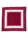 Polka Dot Scarf & Scrunchie Set in Maroon & White