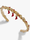 Stocking Up On Holiday Cheer Cuff Bracelet