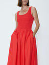 Alessia Dress in Maraschino