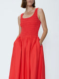 Alessia Dress in Maraschino
