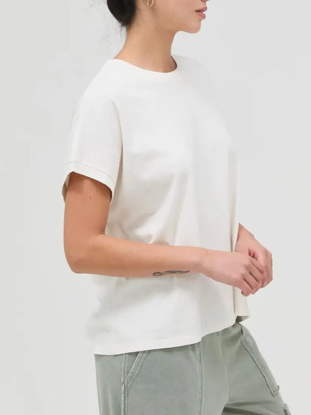 Captain Comfort Tee in Off White