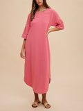 Sweet & Sassy Striped Maxi in Pink & Red