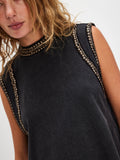 Ria Tank in Black