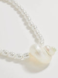 Freshwater Iridescent Pearl Necklace
