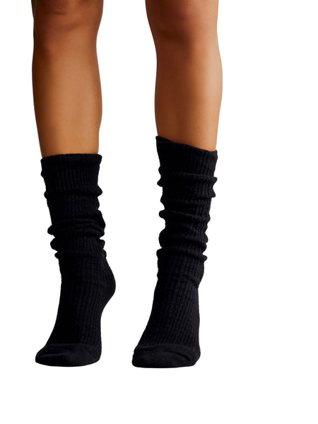 FP Staple Slouch Socks in Black