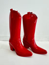 Annie Rain Boot in Red