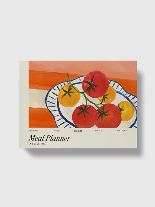 La Dolce Vita Undated Weekly Meal Planner