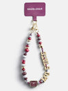 Missouri State University Beaded Phone Strap