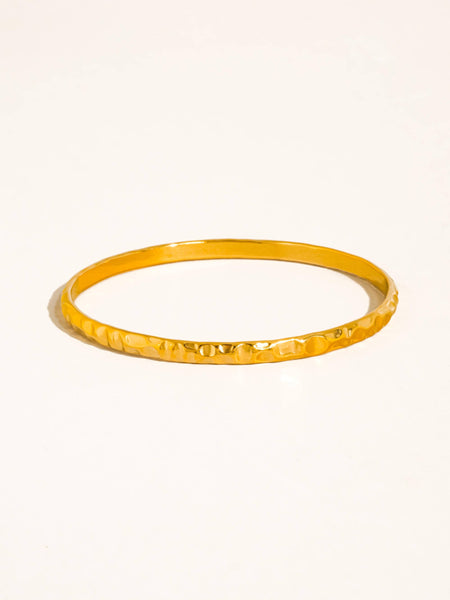 Emerson Hammered Bangle Bracelet