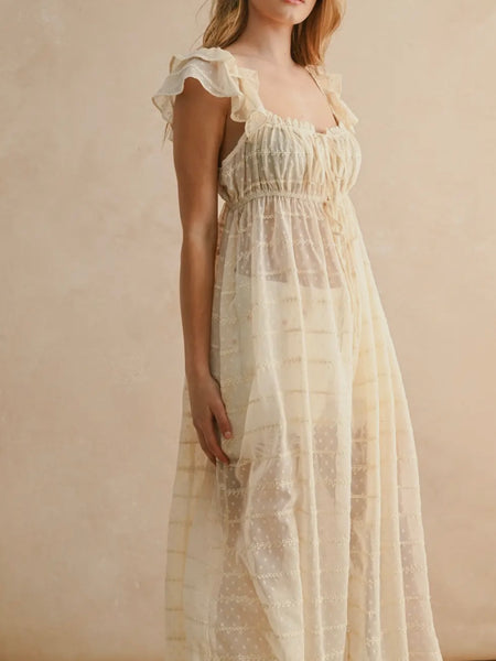 Down The Line Pants in Ivory