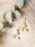 Strelitzia Branch Earrings
