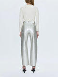 Taylor Faux Leather Pant in Party