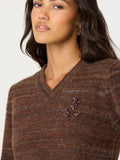 Dasia Sweater in Brown
