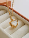 Josie Vintage Heart Pendant Necklace