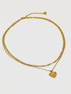 Landy Layered Heart Chain Necklace