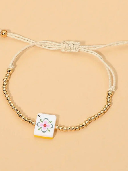 Going Geo Bangle in Multi