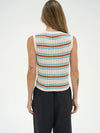 Lou Knit Vest in Sedona Stripe