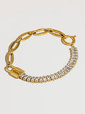 Benson Rhinestone Chain Bracelet