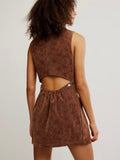 Atlas Suede Mini in Chicory Coffee