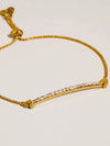 Montessa CZ Bar Bracelet