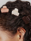 Recycled Plastic Mini Cloud Claw Clips 8pc