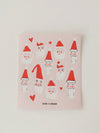 Many Faces of Santa Swedish Dishcloth