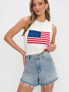 Milo Tank in Flag Knit