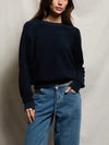 Ziggy Inside Out Sweatshirt in Navy