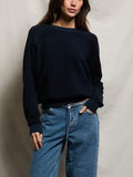 Ziggy Inside Out Sweatshirt in Navy