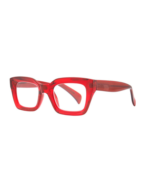 Sophie Readers in Transparent Red