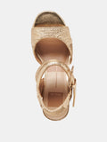 Bobby Deco Heel in Gold