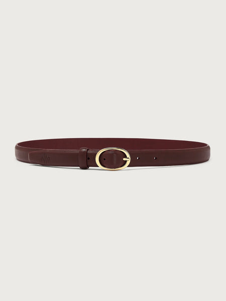 Luelle Belt Leather in Decadent Chocolate