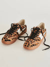 Notice Stitch Sneakers in Dark Leopard Calf Hair