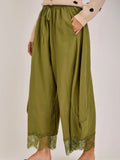 She's The Boss Balloon Pants in Green