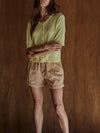 Sweet Summer Cardi Top in Lemon