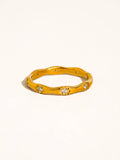 Vendome CZ Starburst Ring