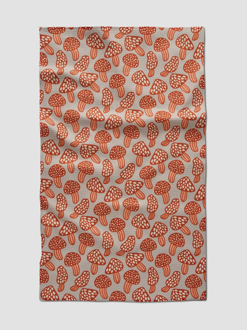 Many Mushrooms Tea Towel