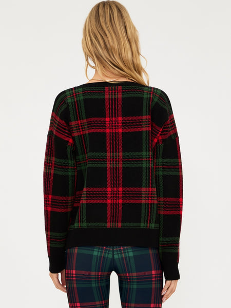 Joey Sweater in Ribbon Plaid