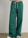 Down To Earth Stripe Pant in Green