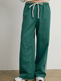Down To Earth Stripe Pant in Green