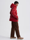 Fullerton Down Jacket in Red Dahlia