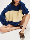 Strawberry Sweatshirt in Oceana Combo