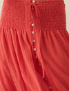 Gauze To Go Maxi Skirt in Tomato