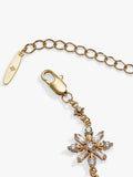 Baguette Snowflake Linear Bracelet